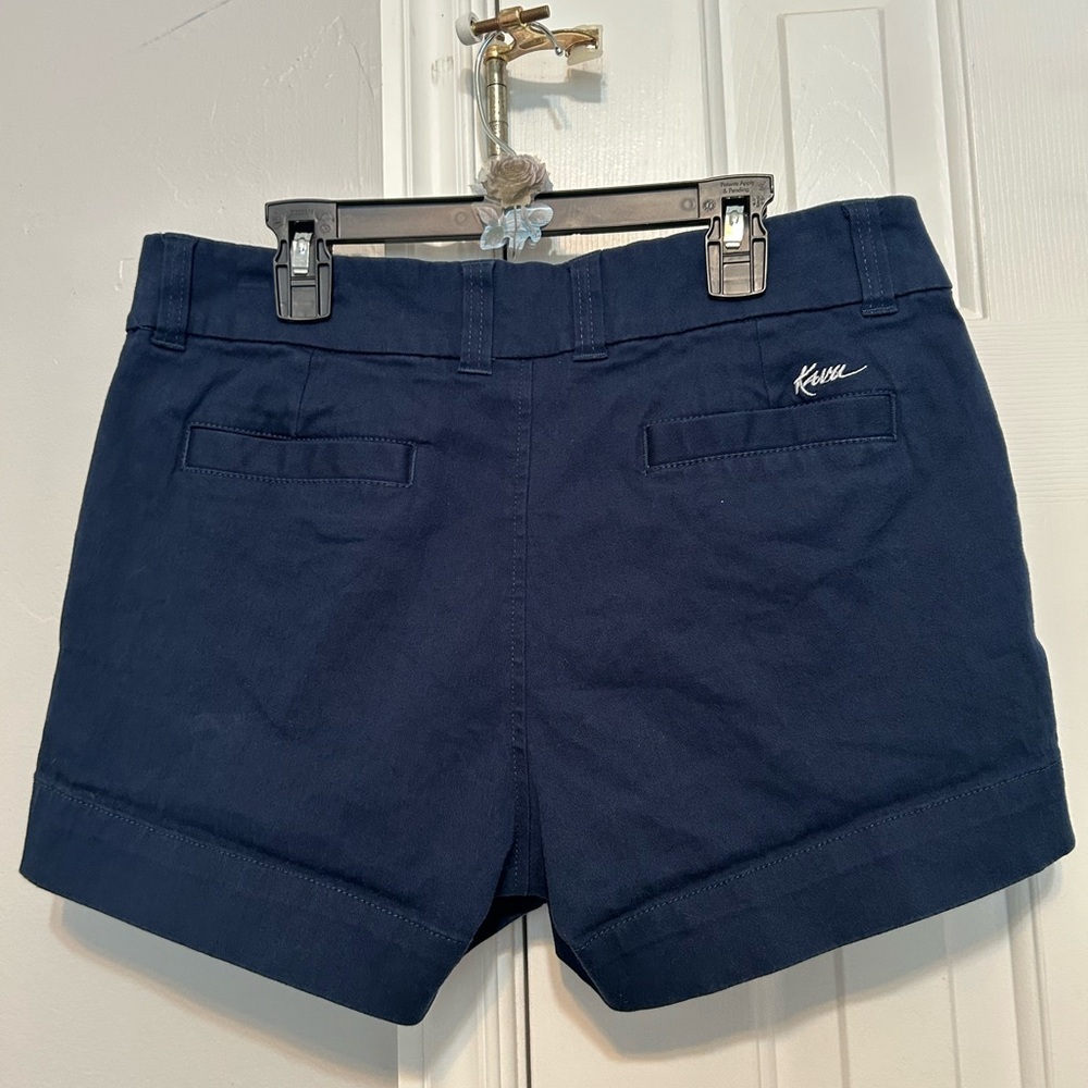 Kavu Dark Blue Women's Bermudas - Picture 2 of 3